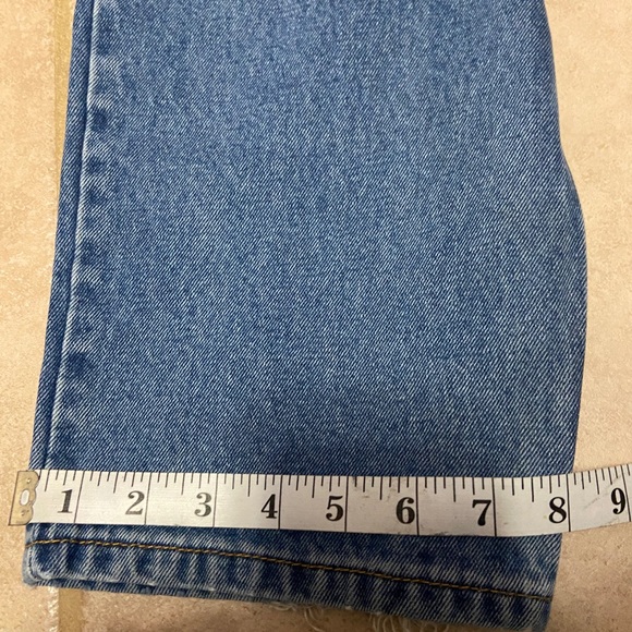 Levi's 550 Denim Jeans Blue Wash Relaxed Fit - Picture 12 of 12
